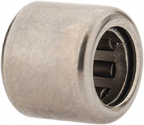 INA Bearing - 5/32" Bore Diam, 285 Lb. Dynamic Capacity, 5/32 x 9/32 x 1/4", Caged, Open End, Shell Needle Roller Bearing - 9/32" Outside Diam, 1/4" Wide - Americas Industrial Supply