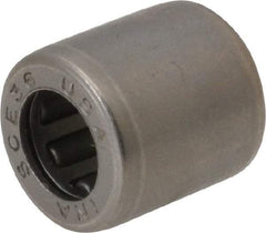 INA Bearing - 3/16" Bore Diam, 630 Lb. Dynamic Capacity, 3/16 x 11/32 x 3/8", Caged, Open End, Shell Needle Roller Bearing - 11/32" Outside Diam, 3/8" Wide - Americas Industrial Supply