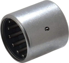 IKO - 9/16" Bore Diam, 2,410 Lb. Dynamic Capacity, 9/16 x 3/4 x 3/4", Caged, Open End, Shell Needle Roller Bearing - 3/4" Outside Diam, 3/4" Wide - Americas Industrial Supply