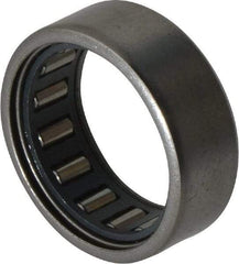 IKO - 3/4" Bore Diam, 1,600 Lb. Dynamic Capacity, 3/4 x 1 x 3/8", Caged, Open End, Shell Needle Roller Bearing - 1" Outside Diam, 3/8" Wide - Americas Industrial Supply