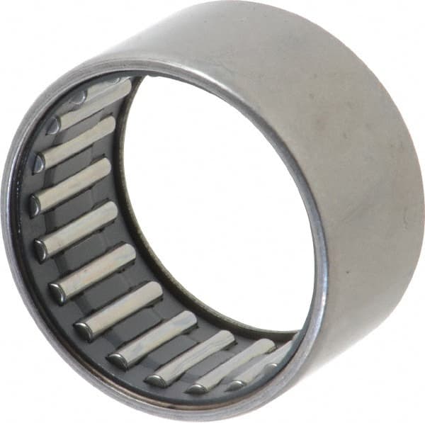 IKO - 1-1/8" Bore Diam, 4,250 Lb. Dynamic Capacity, 1-1/8 x 1-3/8 x 3/4", Caged, Open End, Shell Needle Roller Bearing - 1-3/8" Outside Diam, 3/4" Wide - Americas Industrial Supply