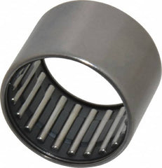 IKO - 1-1/8" Bore Diam, 5,800 Lb. Dynamic Capacity, 1-1/8 x 1-3/8 x 1", Caged, Open End, Shell Needle Roller Bearing - 1-3/8" Outside Diam, 1" Wide - Americas Industrial Supply