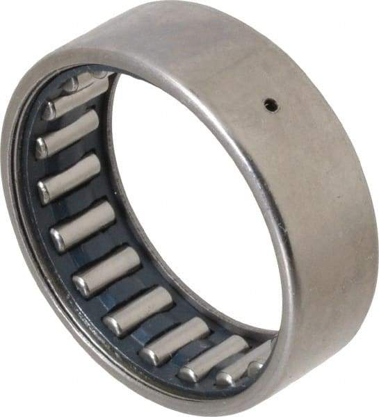 IKO - 1-1/2" Bore Diam, 5,500 Lb. Dynamic Capacity, 1-1/2 x 1-7/8 x 5/8", Caged, Open End, Shell Needle Roller Bearing - 1-7/8" Outside Diam, 5/8" Wide - Americas Industrial Supply