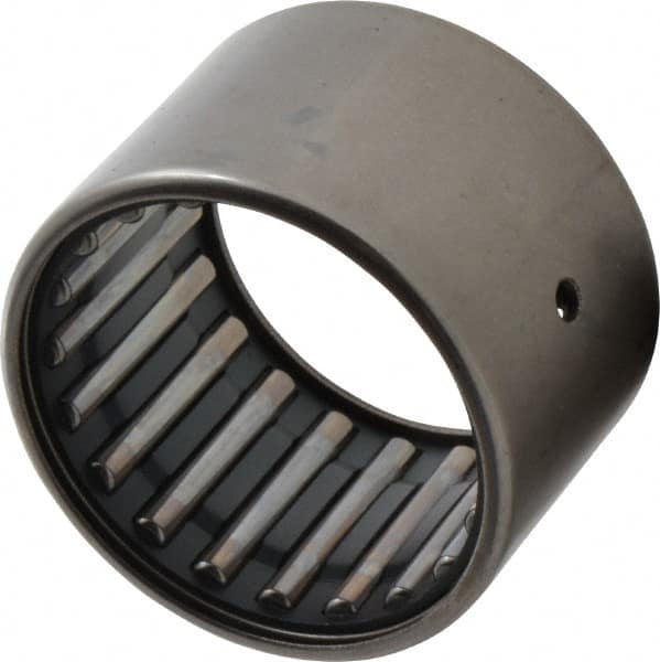 IKO - 1-1/2" Bore Diam, 10,600 Lb. Dynamic Capacity, 1-1/2 x 1-7/8 x 1-1/4", Caged, Open End, Shell Needle Roller Bearing - 1-7/8" Outside Diam, 1-1/4" Wide - Americas Industrial Supply