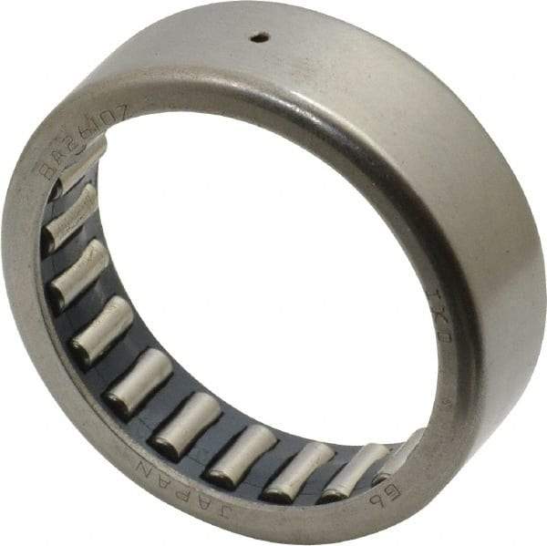 IKO - 1-5/8" Bore Diam, 5,700 Lb. Dynamic Capacity, 1-5/8 x 2 x 5/8", Caged, Open End, Shell Needle Roller Bearing - 2" Outside Diam, 5/8" Wide - Americas Industrial Supply