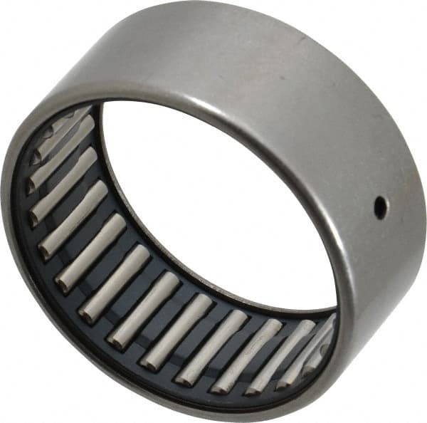 IKO - 2" Bore Diam, 9,300 Lb. Dynamic Capacity, 2 x 2-3/8 x 1", Caged, Open End, Shell Needle Roller Bearing - 2-3/8" Outside Diam, 1" Wide - Americas Industrial Supply