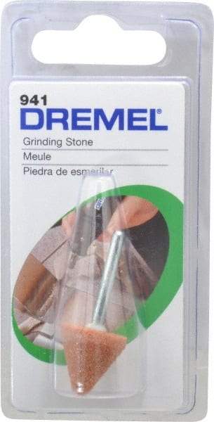 Dremel - 5/8" Head Diam x 5/8" Thickness, B41, Tree End, Aluminum Oxide Mounted Point - Green - Americas Industrial Supply