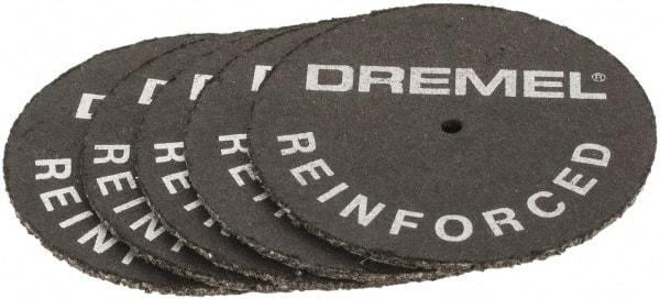 Dremel - 1-1/4" Cutoff Wheel - 0.045" Thick, 1/8" Arbor, Use with Angle Grinders - Americas Industrial Supply