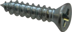 Value Collection - #6 Flat Head Phillips Sheet Metal Screw - Steel, 5/8" OAL, Grade 2 - Americas Industrial Supply