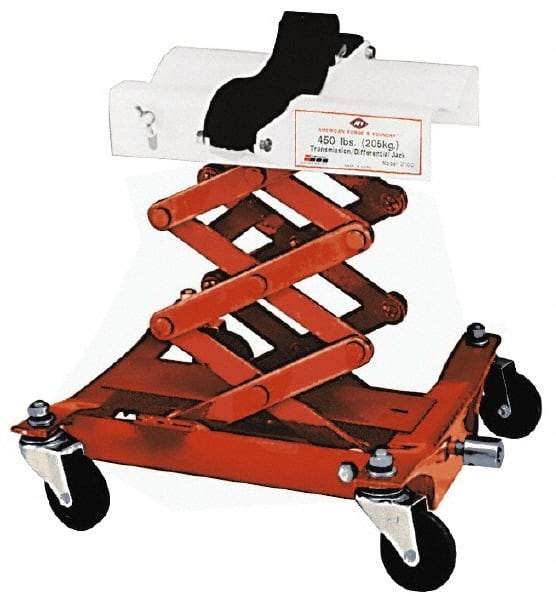 Value Collection - 450 Lb Capacity Mechanical Transmission Scissor Jack - 7-1/4 to 22-1/2" High, 16-1/2" Chassis Width x 16" Chassis Length - Americas Industrial Supply