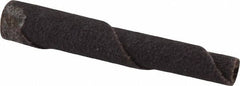Merit Abrasives - 1/4" Max Roll Diam x 2" OAL, 80 Grit Aluminum Oxide Straight Cartridge Roll - 1/8" Pilot Hole Diam, Medium Grade - Americas Industrial Supply