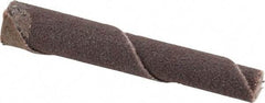 Merit Abrasives - 1/4" Max Roll Diam x 2" OAL, 120 Grit Aluminum Oxide Straight Cartridge Roll - 1/8" Pilot Hole Diam, Fine Grade - Americas Industrial Supply
