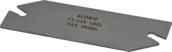 Aloris - Indexable Cut-Off Blade - GTN-3 Blade, AXA, BXA, CXA Series - Americas Industrial Supply