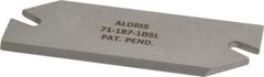 Aloris - Indexable Cut-Off Blade - GTN-5 Blade, AXA, BXA, CXA Series - Americas Industrial Supply