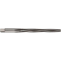 Union Butterfield - #0 Pin, 0.1638" Diam, 0.1287" Small End, 11/64" Diam Straight Shank, 1-11/16" Flute, Taper Pin Reamer - Americas Industrial Supply