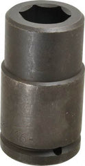 Proto - 1-1/2" Drive 1-11/16" Deep Impact Socket - 6 Points, 5-3/4" OAL - Americas Industrial Supply