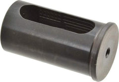 Global CNC Industries - 1/4" ID, 1-1/2" OD, 70mm Length Under Head, Type CV Lathe Tool Holder Bushing - 60mm Slot Length - Exact Industrial Supply