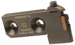 Kennametal - Series V-Bottom Round, Right Hand, 411-VR Toolholder Compatibility, R..V45 Insert Compatibility, Indexable Turning Cartridge - Clamp Holding Method, 38.1mm Max Depth of Cut - Americas Industrial Supply