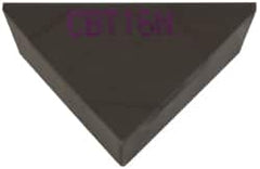 Kennametal - 1/2" Inscribed Circle, Triangle, CBT Chipbreaker for Indexables - 0.13" Effective Width - Americas Industrial Supply