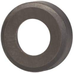 Kennametal - 5.92mm Inscribed Circle, Round Turning Shim for Indexables - 1/8" Thick, SM Shim Style, Positive Rake, Neutral Cut - Americas Industrial Supply