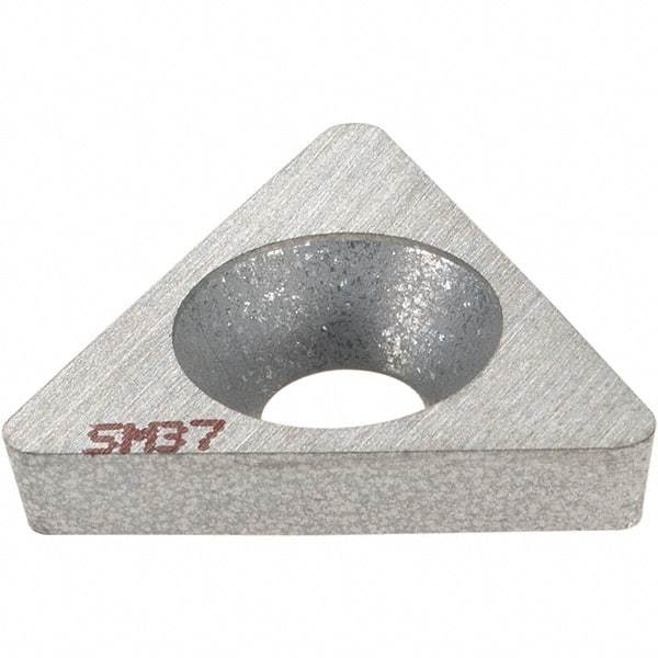 Kennametal - 1/2" Inscribed Circle, Triangle Turning Shim for Indexables - SM Shim Style, Positive Rake, Left Hand, Right Hand Cut - Americas Industrial Supply