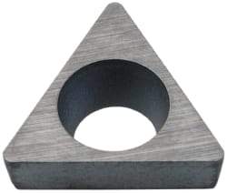 Kennametal - 3.17mm Inscribed Circle, Triangle Turning Shim for Indexables - 0.094" Thick, SM Shim Style, Positive Rake, Left Hand, Right Hand Cut - Americas Industrial Supply