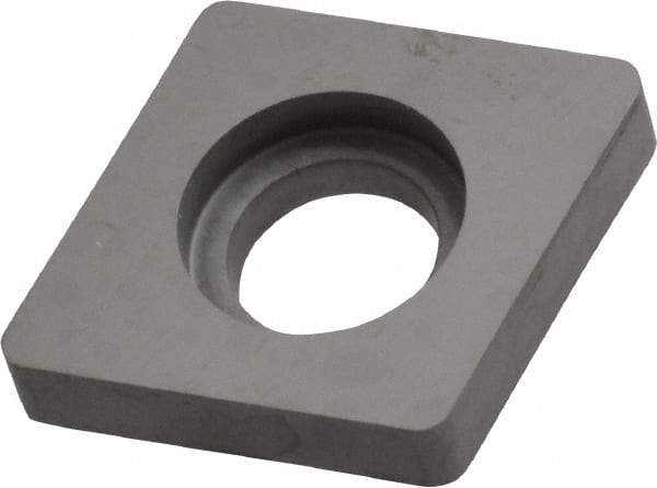 Kennametal - 8.48mm Inscribed Circle, Square Milling & Turning Shim for Indexables - Carbide, 0.188" Thick, SM Shim Style - Americas Industrial Supply