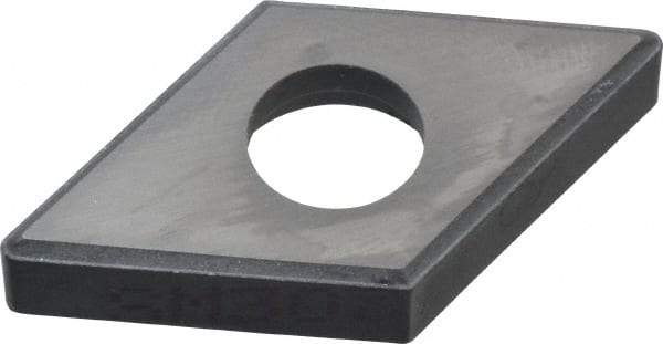 Kennametal - 8.03mm Inscribed Circle, Square Milling & Turning Shim for Indexables - Carbide, 0.188" Thick, SM Shim Style - Americas Industrial Supply