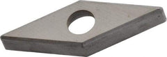Kennametal - 6.43mm Inscribed Circle, Square Milling & Turning Shim for Indexables - Carbide, 0.188" Thick, SM Shim Style - Americas Industrial Supply