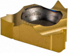 Iscar - 06IR Internal Right Hand 18 UN Laydown Threading Insert - Grade IC228, TiCN/TiN Coated Carbide, 3.97mm Inscribed Circle - Americas Industrial Supply
