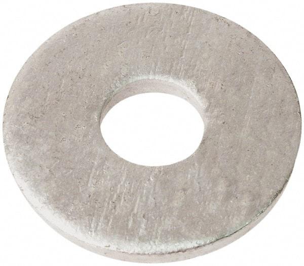 Gibraltar - 1" Screw, Steel Extra Thick Flat Washer - 1-1/16" ID x 3-1/4" OD, 1/4" Thick, Galvanized Finish - Americas Industrial Supply
