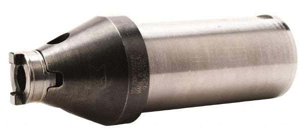 Kennametal - Series HTS, Head Connection 16, 2" Diam Weldon Flat Shank, Drill Body - 5.14" Body Length to Flange, SSF Toolholder, 32mm Nose Diam, 283.05mm OAL, Through Coolant - Americas Industrial Supply