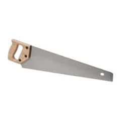 Stanley - 20" Steel Blade Handsaw - Hardwood Handle, Traditional, 23-1/2" OAL - Americas Industrial Supply
