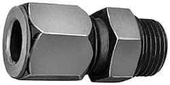Parker - Metal Flareless Bite Tube Straight Thread Connectors - 1-1/16-12" Thread - Americas Industrial Supply