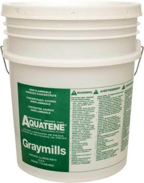 Graymills - 5 Gal Pail Parts Washer Fluid - Water-Based - Americas Industrial Supply