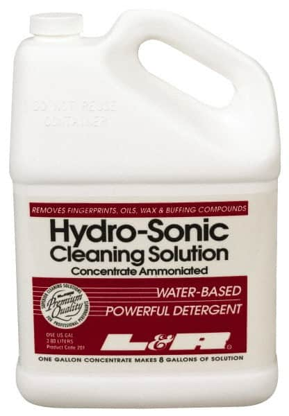 L&R Ultrasonic - 1 Gal Bottle Ultrasonic Cleaner - Solvent-Based - Americas Industrial Supply