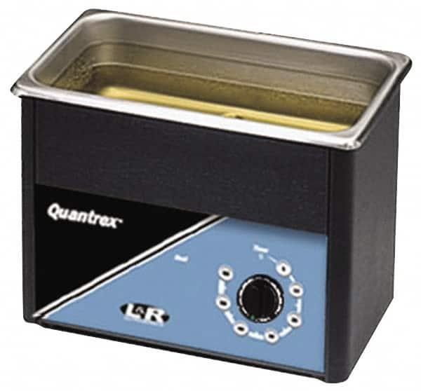 L&R Ultrasonic - Bench Top Solvent-Based Ultrasonic Cleaner - 0.85 Gal Max Operating Capacity, Stainless Steel Tank, 209.55mm High x 260.35mm Long x 165.1mm Wide, 117 Input Volts - Americas Industrial Supply