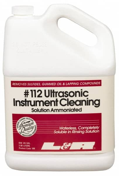 L&R Ultrasonic - 1 Gal Bottle Ultrasonic Cleaner - Solvent-Based - Americas Industrial Supply