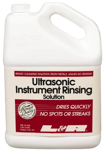 L&R Ultrasonic - 1 Gal Bottle Ultrasonic Cleaner - Solvent-Based - Americas Industrial Supply