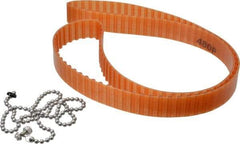 Mini-Skimmer - 18" Reach Oil Skimmer Belt - 18-3/8" Long Cogged Belt, For Use with Belt Oil Skimmers - Americas Industrial Supply