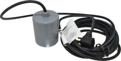 Berkeley - 115 AC Volt, Sump, Sew and Eff, Float Switch - 20 Ft. Cord Length, 0.5 HP, PVC - Americas Industrial Supply