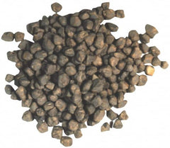 Bel-Air Finishing Supply - 50 Lb Nut Shell Carrier Irregularly Shaped, Tumbling Media - 6/8 Mesh, Cut Type, Dry Operation - Americas Industrial Supply