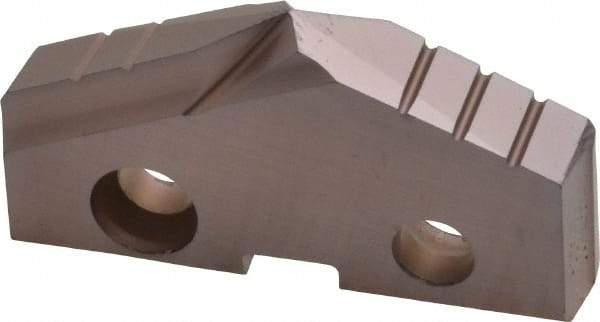 Allied Machine and Engineering - 1-1/2" Diam x 1/4" Thick, Seat Code 3, 132° Included Angle Spade Drill Insert - AM200 Coated, Cobalt, Grade Super Cobalt, Series GEN2 T-A - Americas Industrial Supply