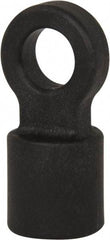 Schaefer Brush - 2" Long, 1/4" NPT Female, ABS Nylon Pull Ring - 1-1/4" Diam, For Use with Tube Brushes & Scrapers - Americas Industrial Supply