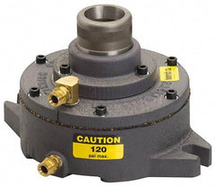 Heinrich - Series 5C, 1-1/8" Collet Capacity, Horizontal Standard Collet Holding Fixture - Air Activated - Americas Industrial Supply