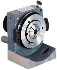 Harig - 5C Compatible, 24 Increment, Horizontal Standard Collet Indexer - 3" High Center, 1" Max Collet Capacity, 4" Wide x 3-1/4" Deep Base, 5-41/64" Overall Height, Manual Operation - Americas Industrial Supply