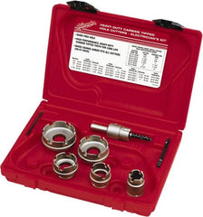 Milwaukee Tool - 7 Piece, 7/8" to 2" Saw Diam, Hole Saw Kit - Americas Industrial Supply