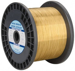 Global EDM - Brass Hard Grade Electrical Discharge Machining (EDM) Wire - 99 Lbs. Max Tensile Strength - Americas Industrial Supply