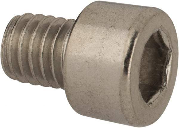 Value Collection - 12 to 24mm ER40 Coolant Collet - Grade 316 Stainless Steel, 1/4" Length Under Head - Americas Industrial Supply