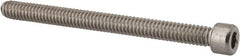 Value Collection - 1/4-20 UNC Hex Socket Drive, Socket Cap Screw - Grade 316 Stainless Steel, 3" Length Under Head - Americas Industrial Supply